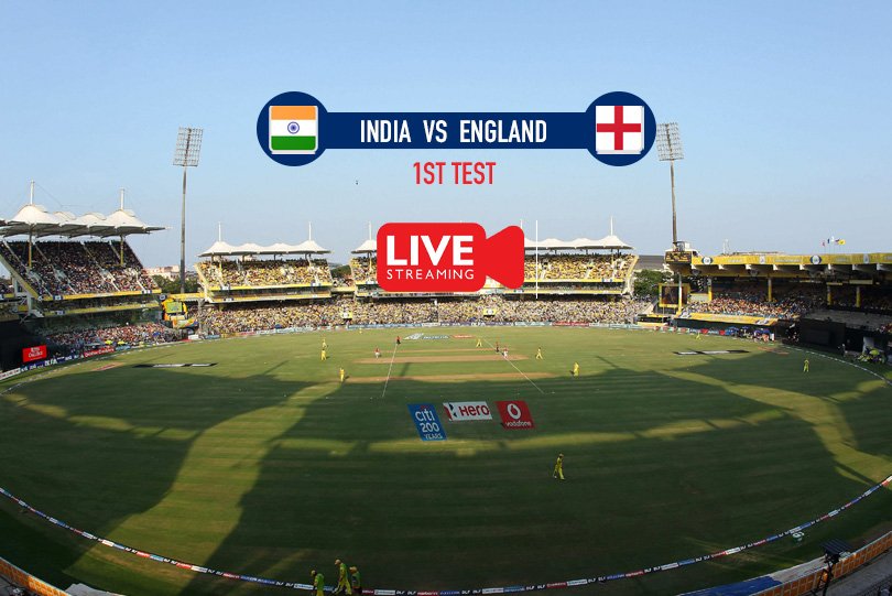 India vs England 2021 | 1st Test India v England 2021 | Live Score Streaming