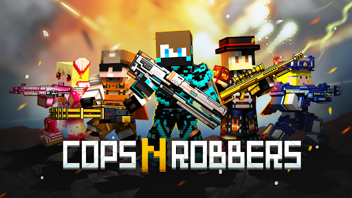 Cops N RobbersPixel Craft Gun Mod Apk 1